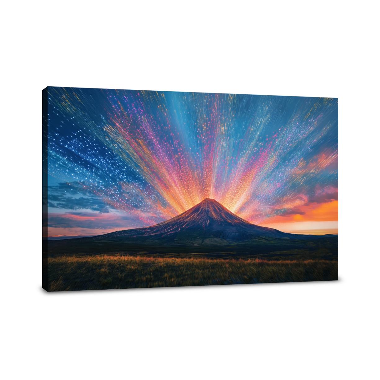Colour Cascade Canvas