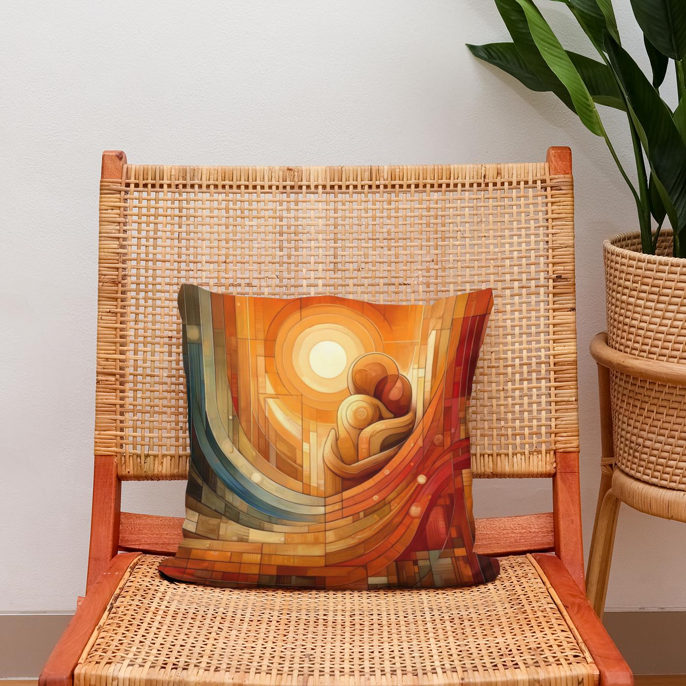 Embrace of Warmth Cotton Cushion