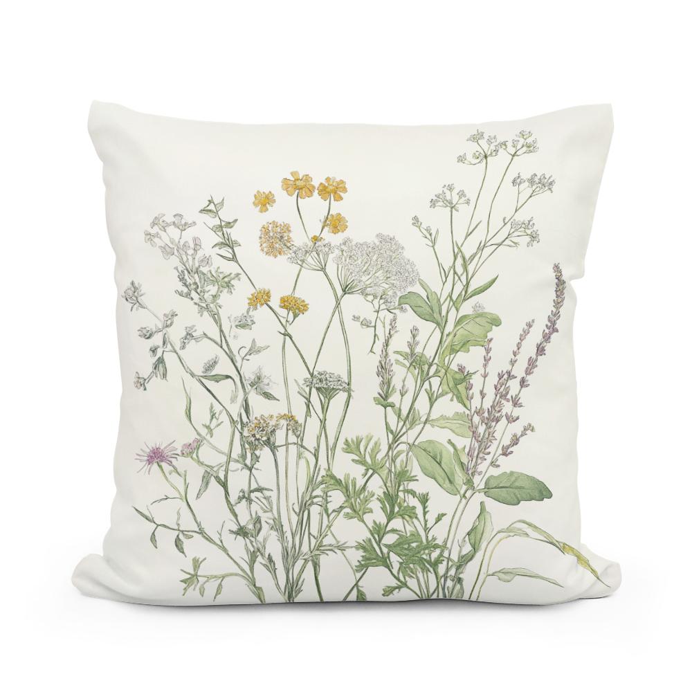 Breeze Bloom Cotton Cushion