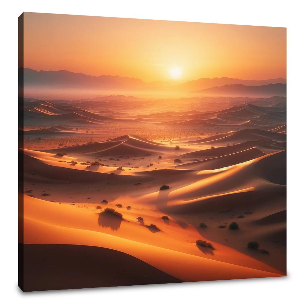 Desert Sunset Canvas