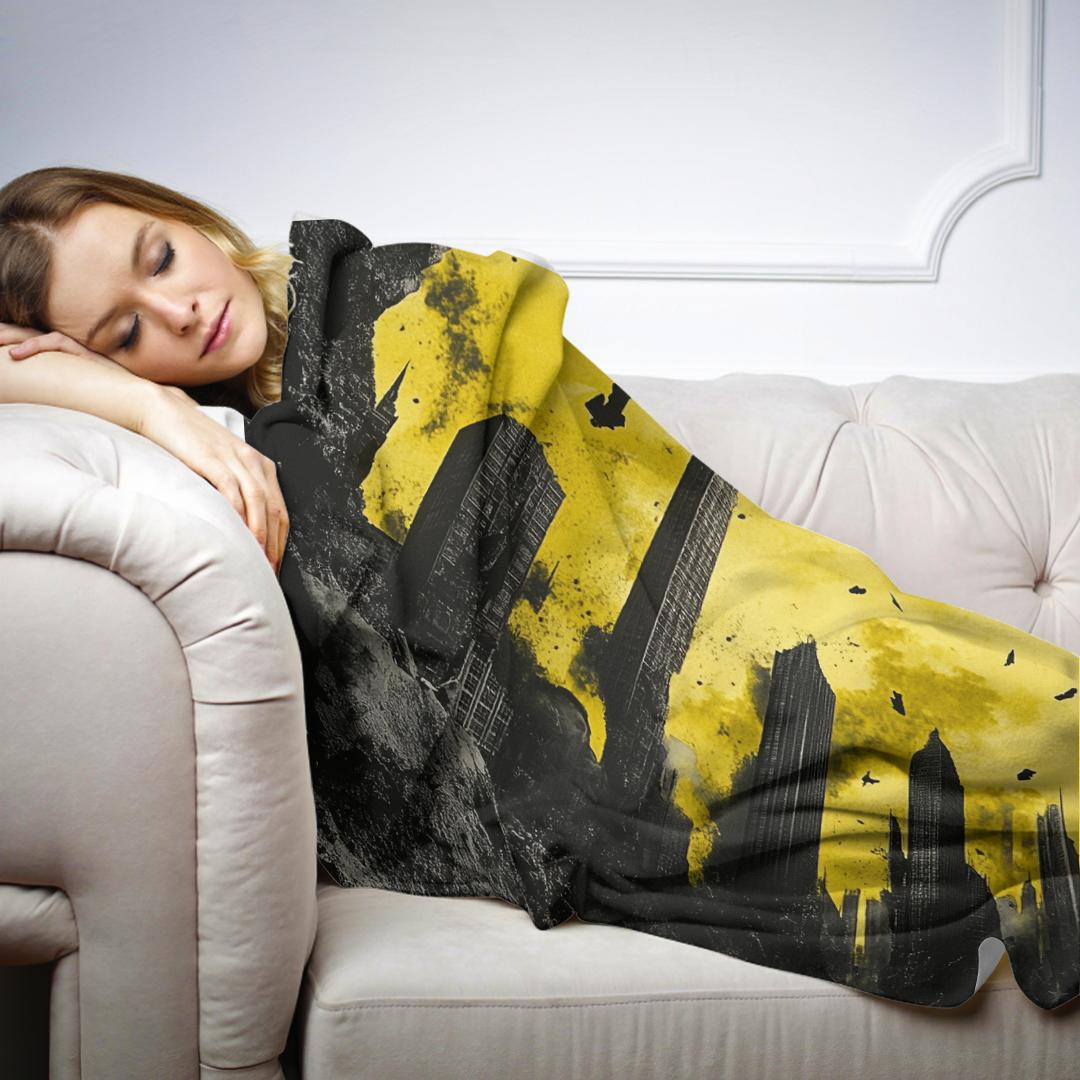 Abandoned City Spirits Blanket