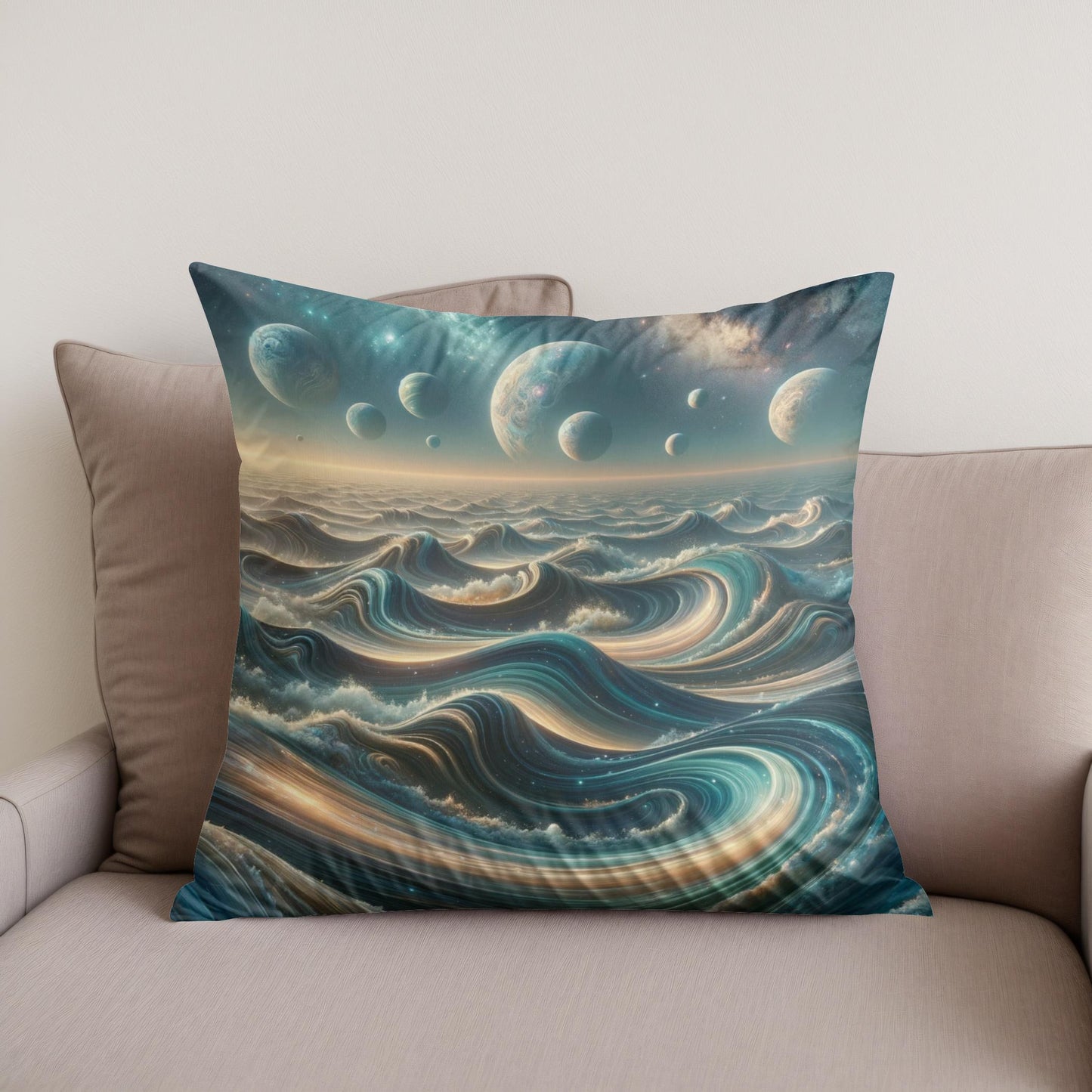 Stellar Galaxy Cotton Cushion