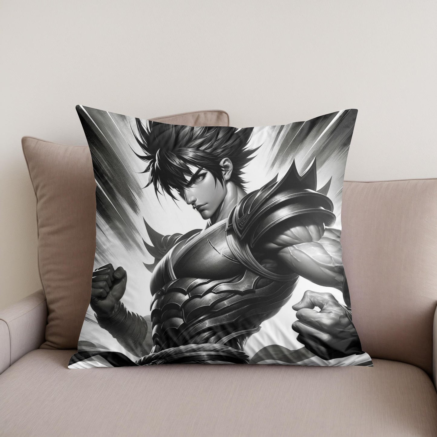 Prideful Warrior Cotton Cushion