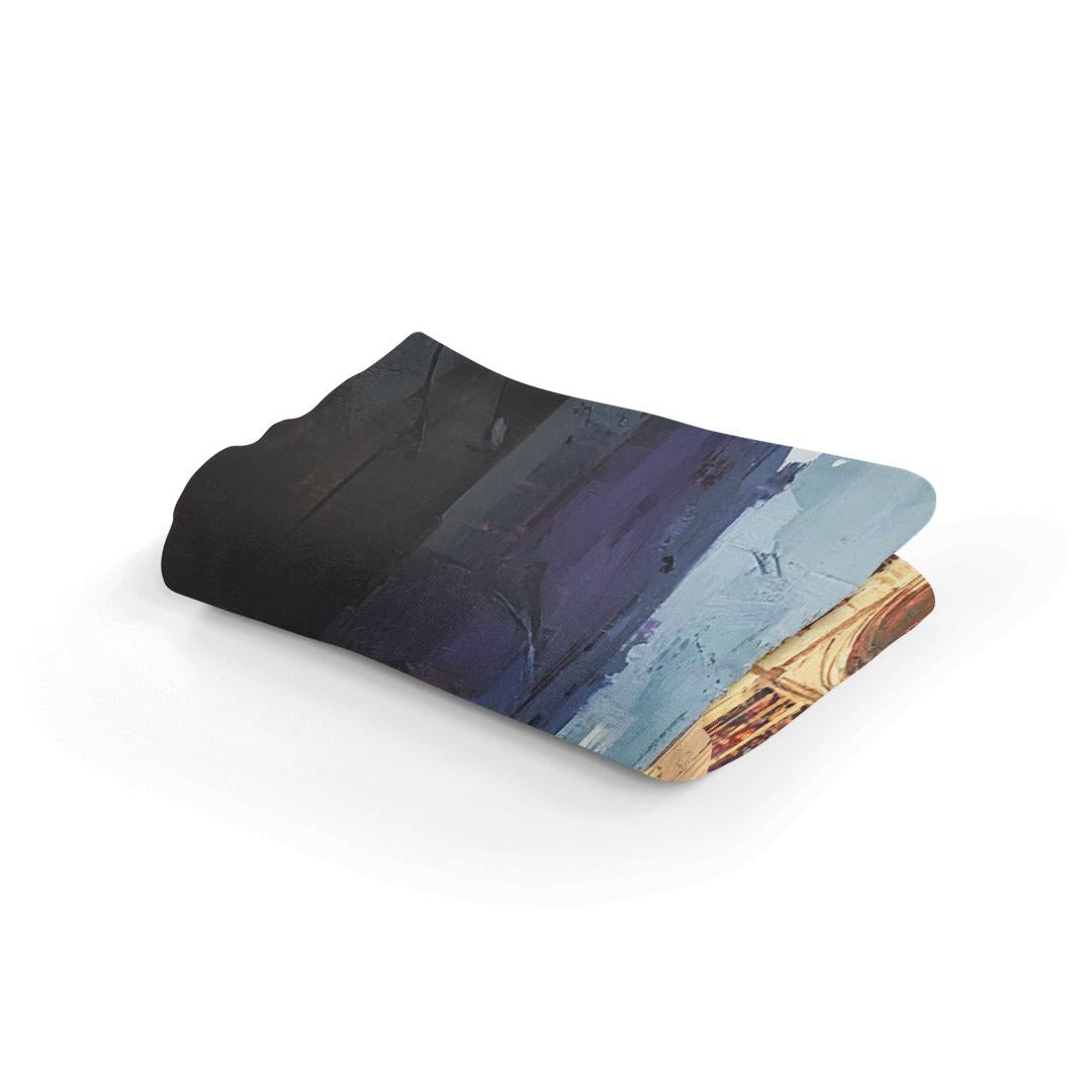 Canterbury Cathedral Twilight Blanket