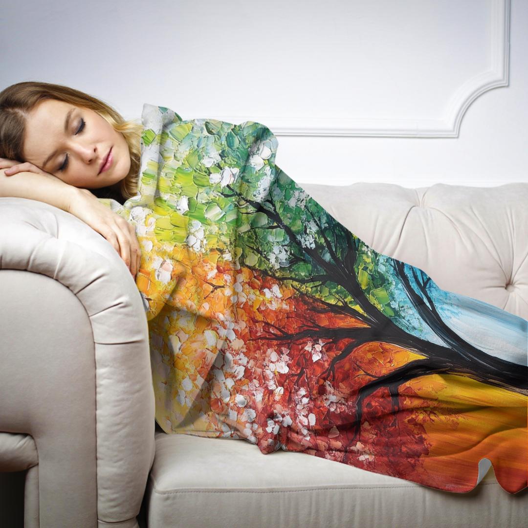 Seasons of Reflection Blanket