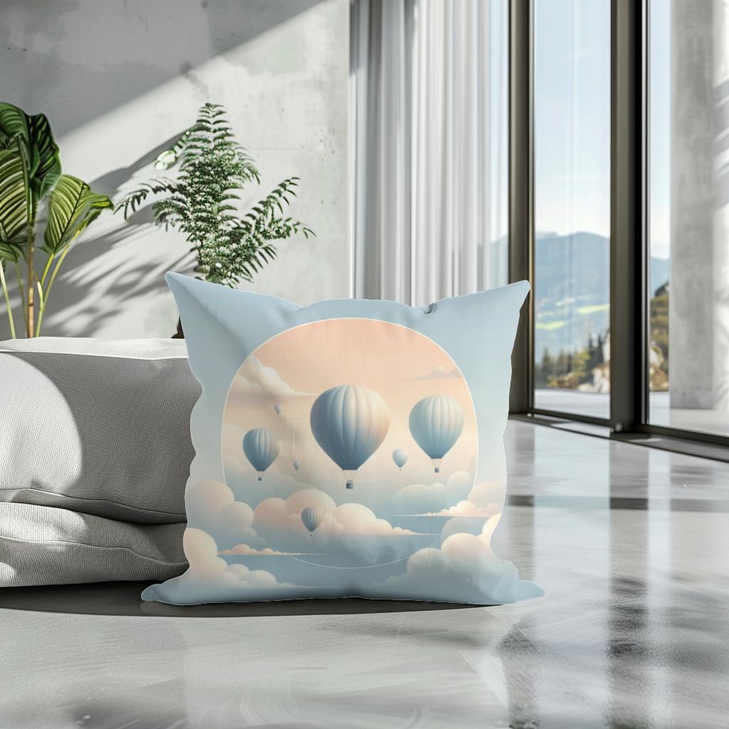 Pastel Ascent Cotton Cushion
