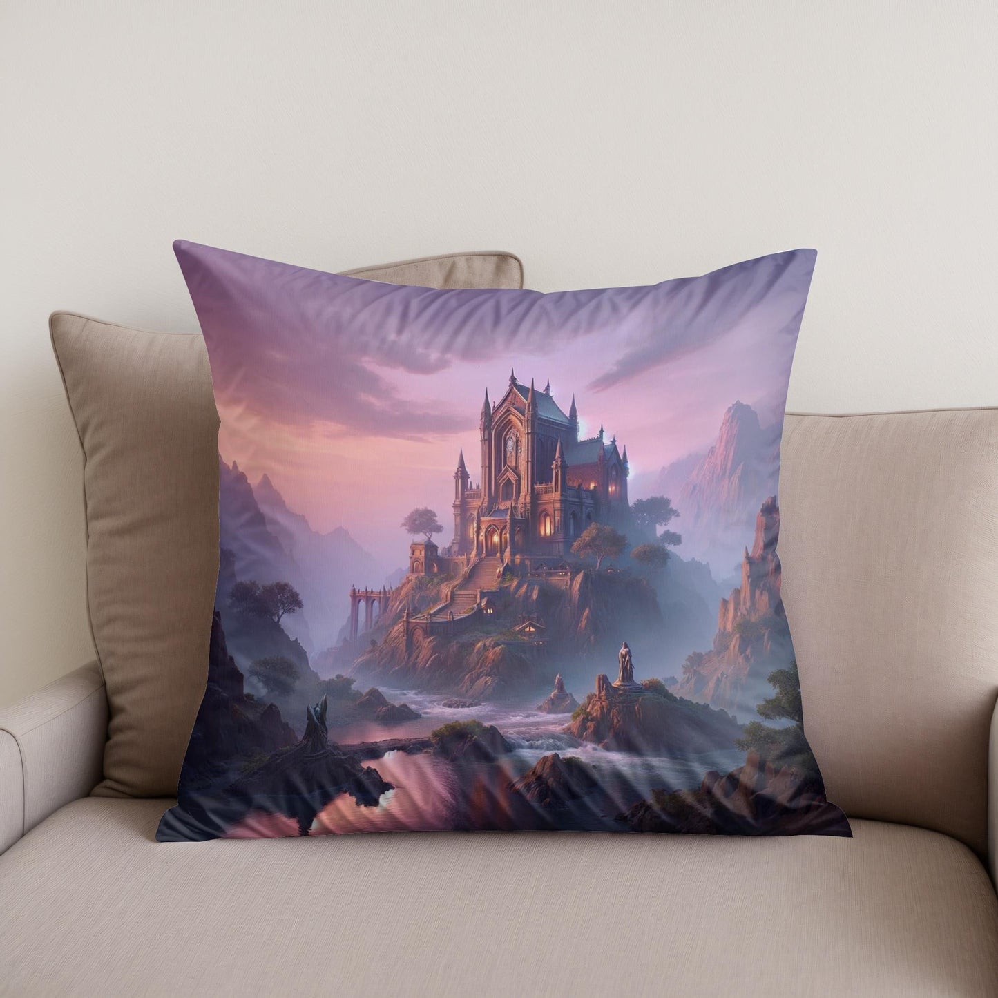 Celestial Dreams Cotton Cushion