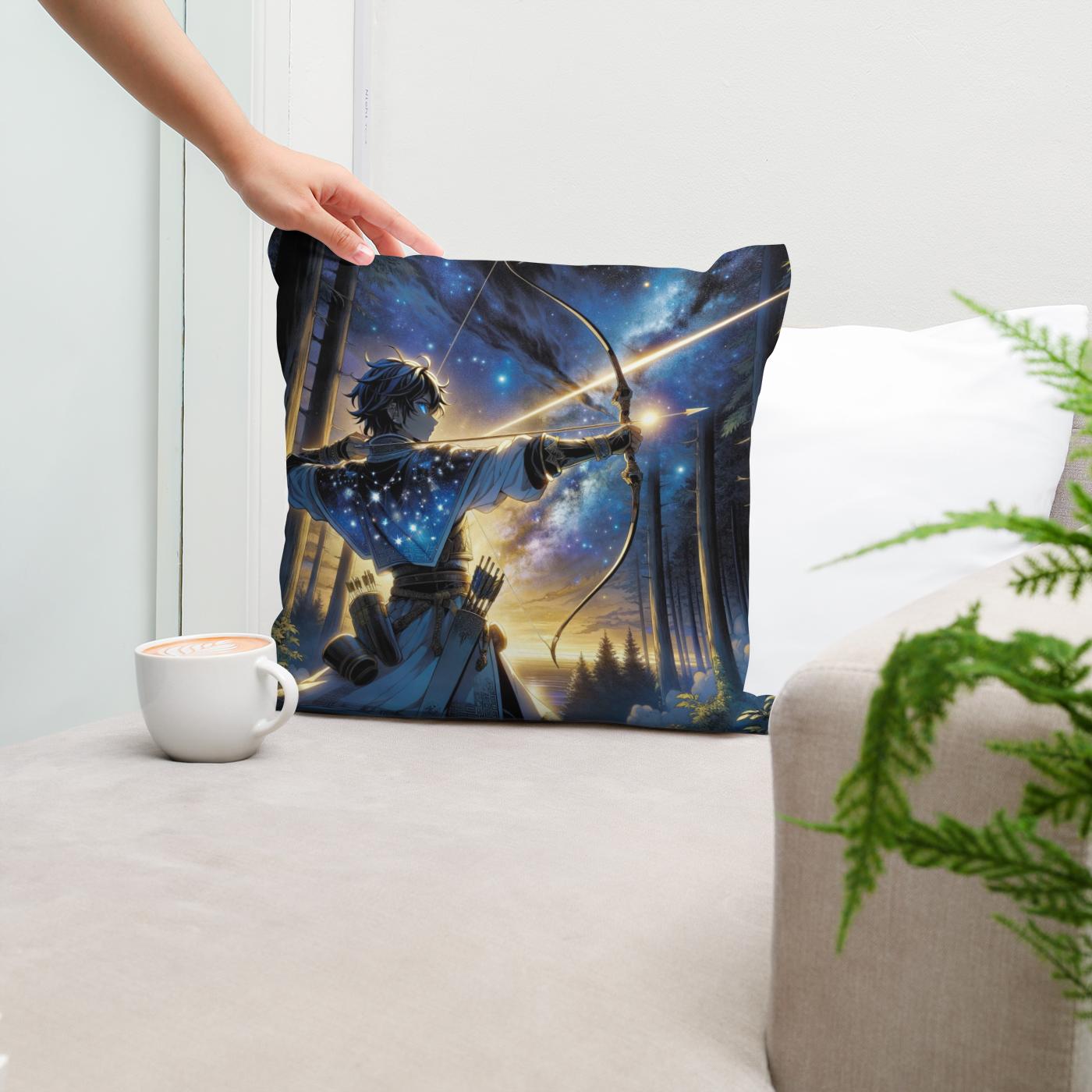 Celestial Archer Cotton Cushion