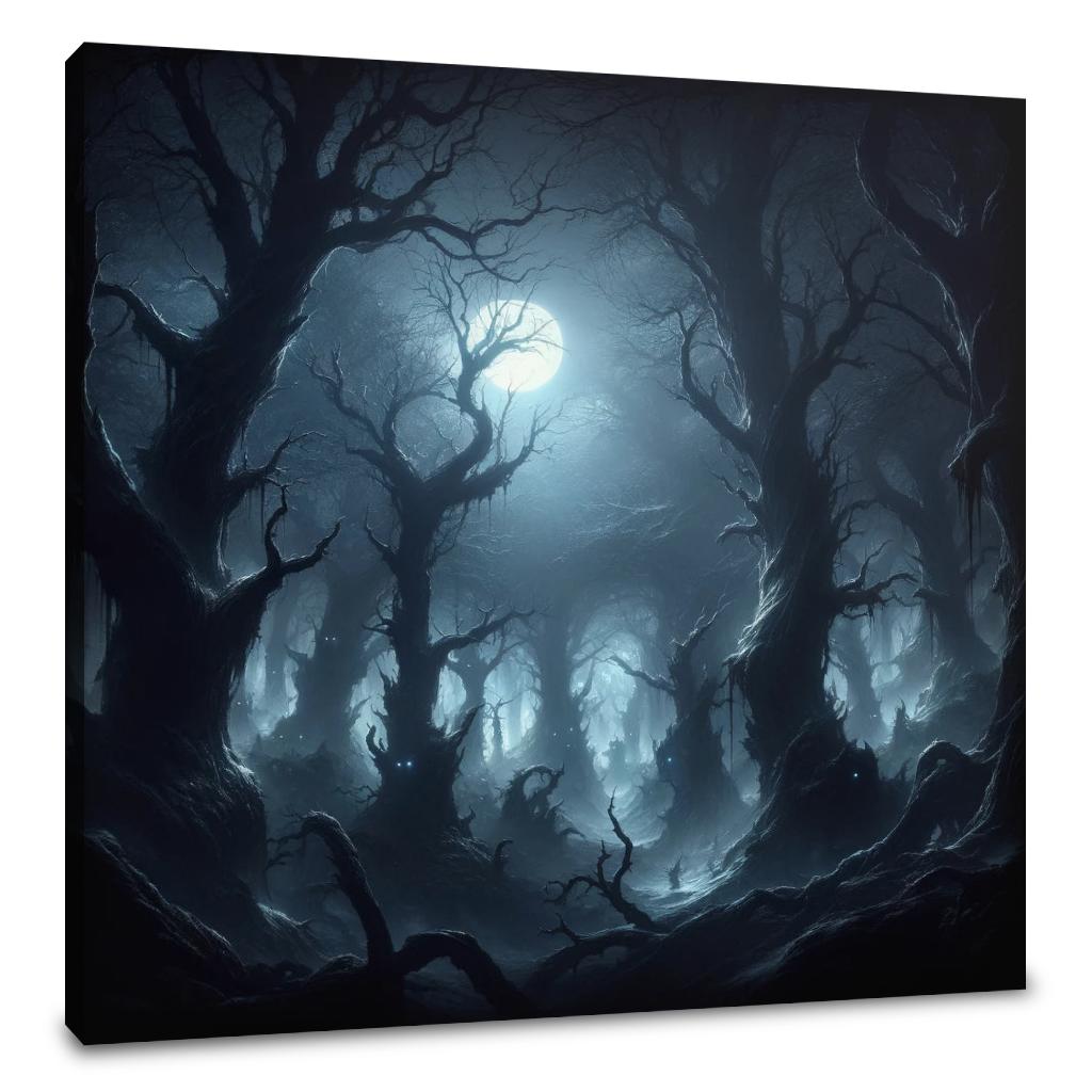 Worgen Nightfall Canvas