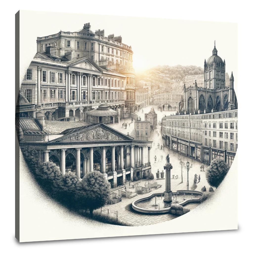Timeless Bath Canvas