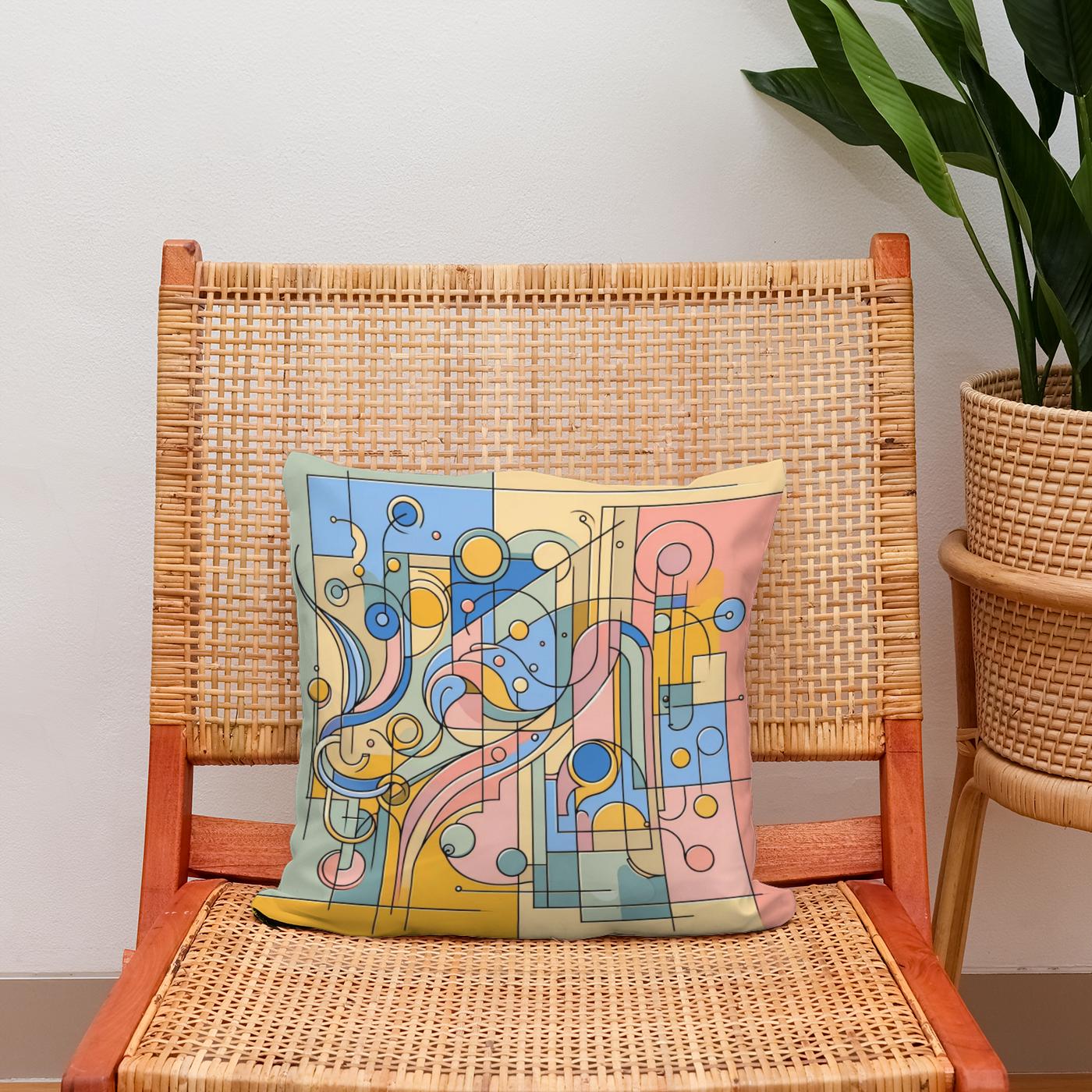 Serene Innocence Cotton Cushion