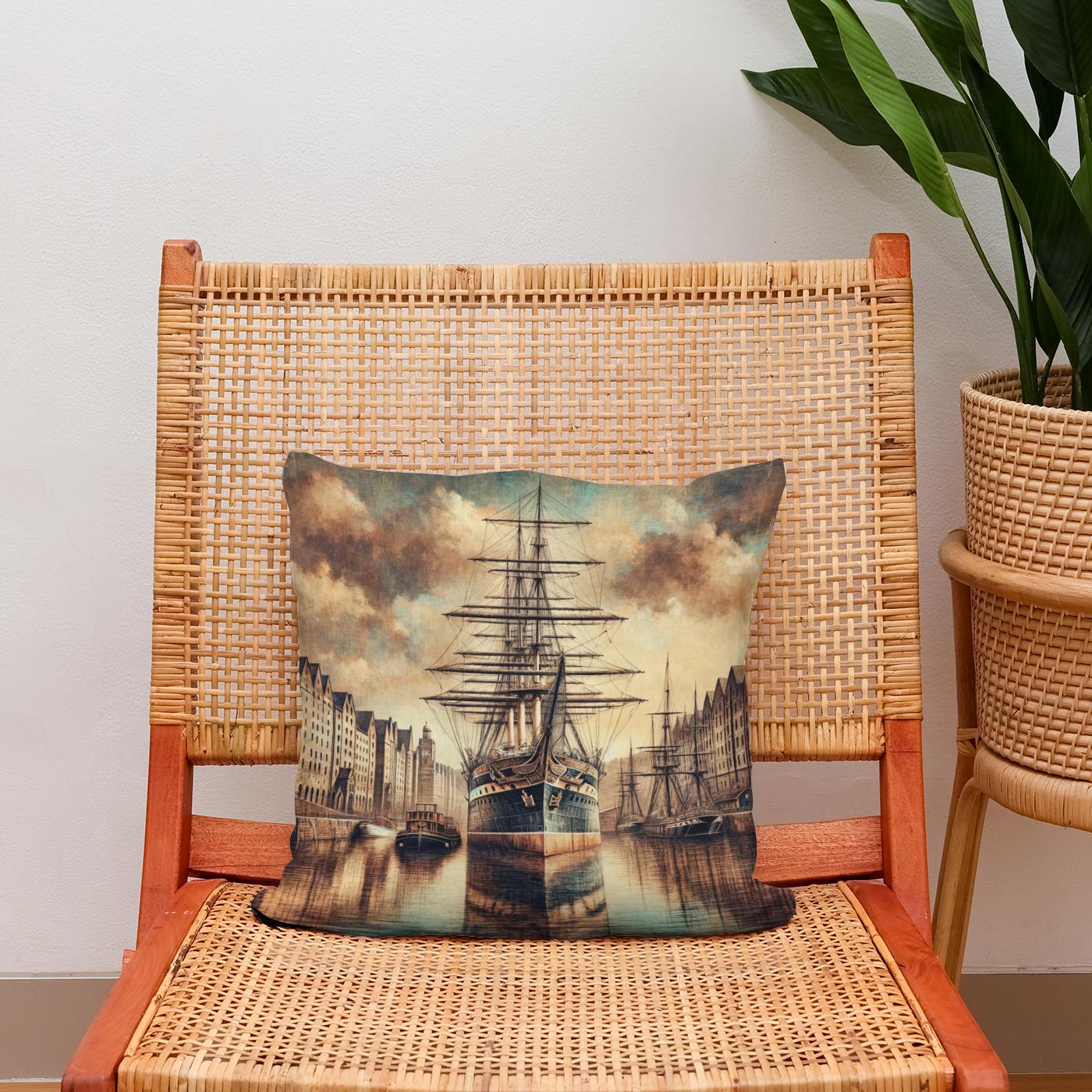 Bristol's Victorian Heritage Cotton Cushion
