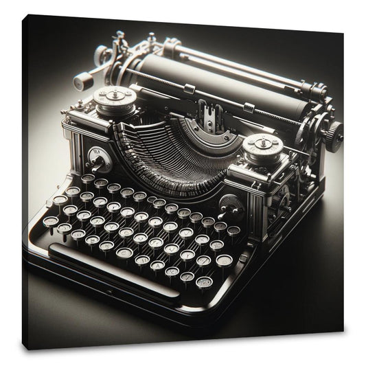 Classic Typewriter Canvas