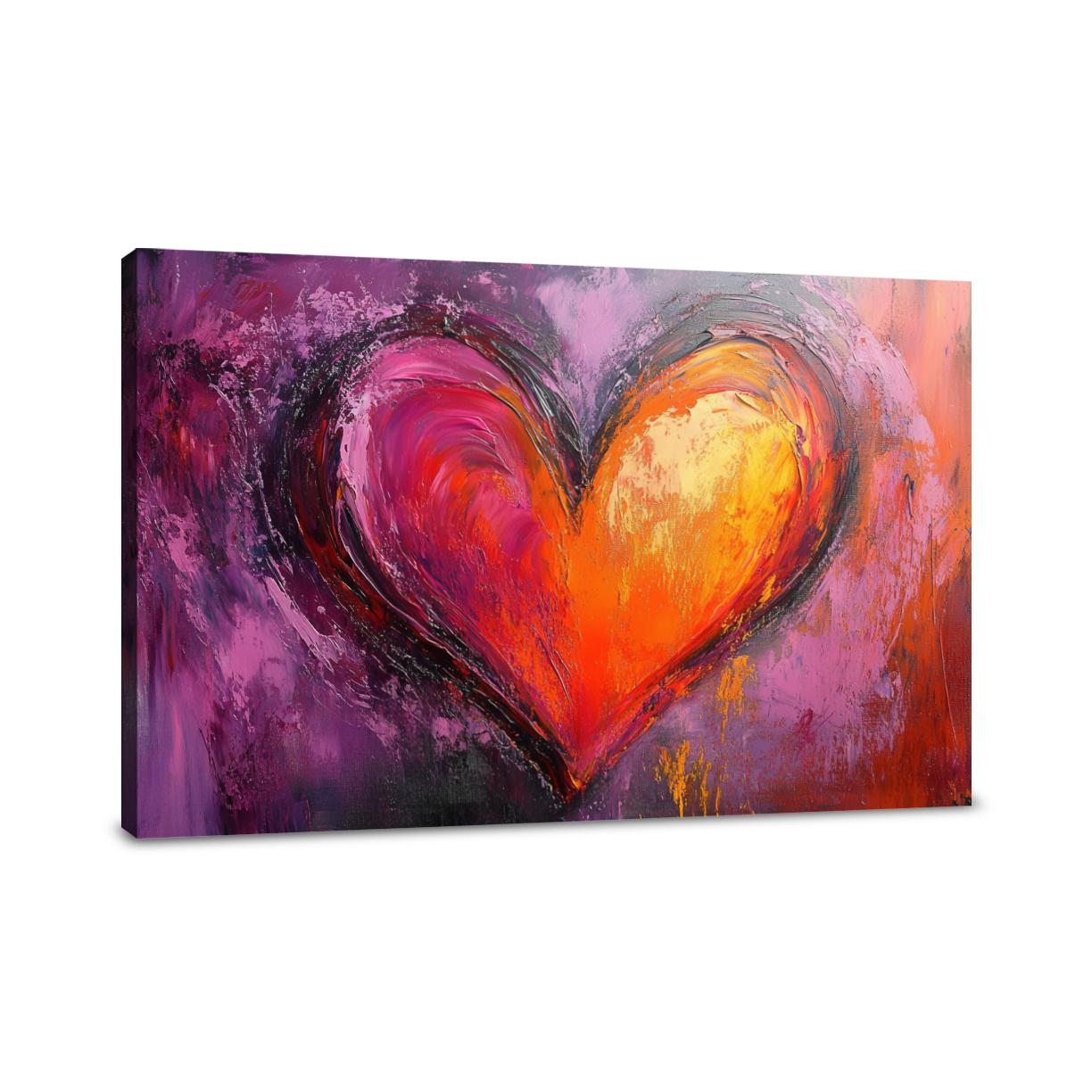 Passionate Heart Canvas