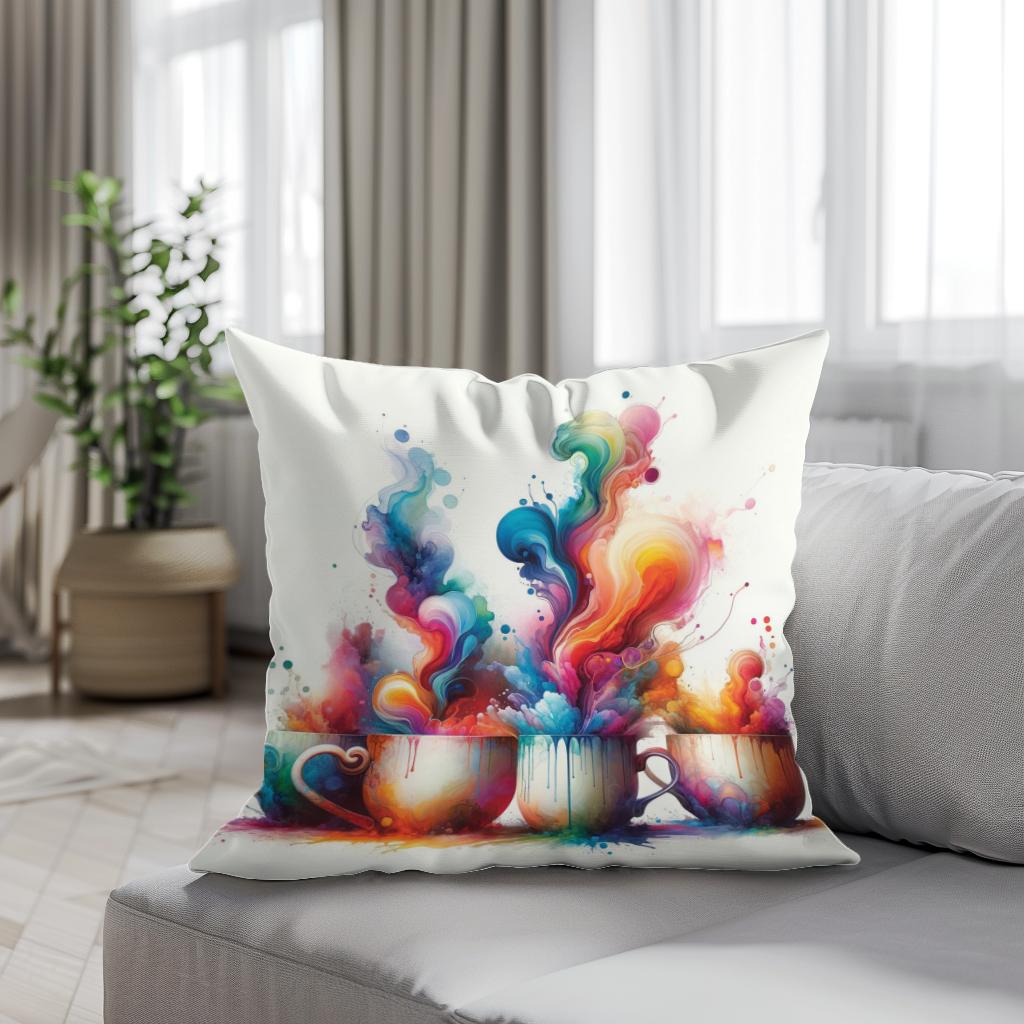 ChromaCup Coffee Cotton Cushion