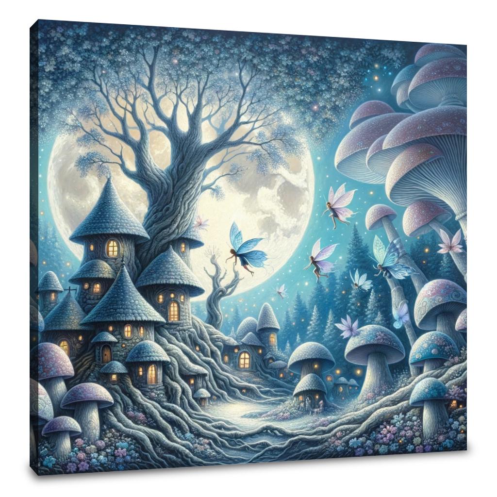 Moonlit Fairies Canvas