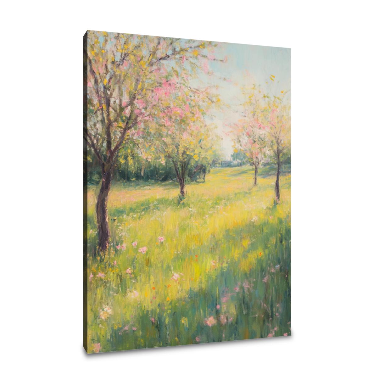Delicate Spring Vista Canvas