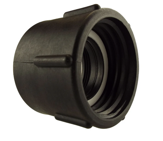 IBC 2” S60X6 Cap with 50mm MDPE Tee