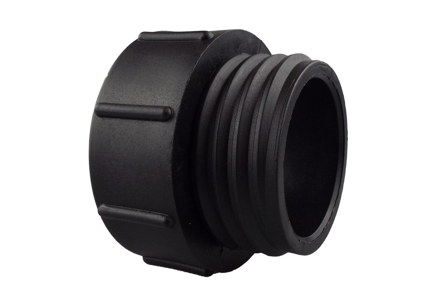 IBC 2” BSPF – S60X6 Cap with S60X6 – ½” BSPF Cap and Quick Connect Lever Tap ½” BSP