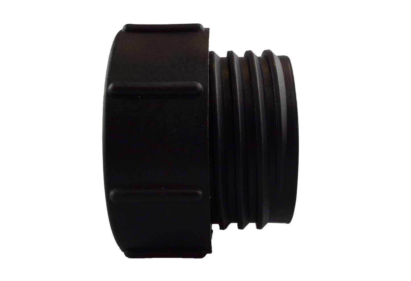 IBC 2” BSPF – S60X6 Cap with S60X6 – ½” BSPF Cap and Quick Connect Lever Tap ½” BSP