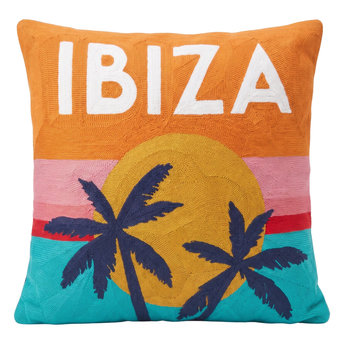 Ibiza Needlepoint Pillow