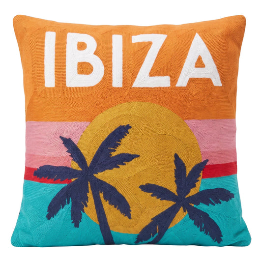 Ibiza Needlepoint Pillow