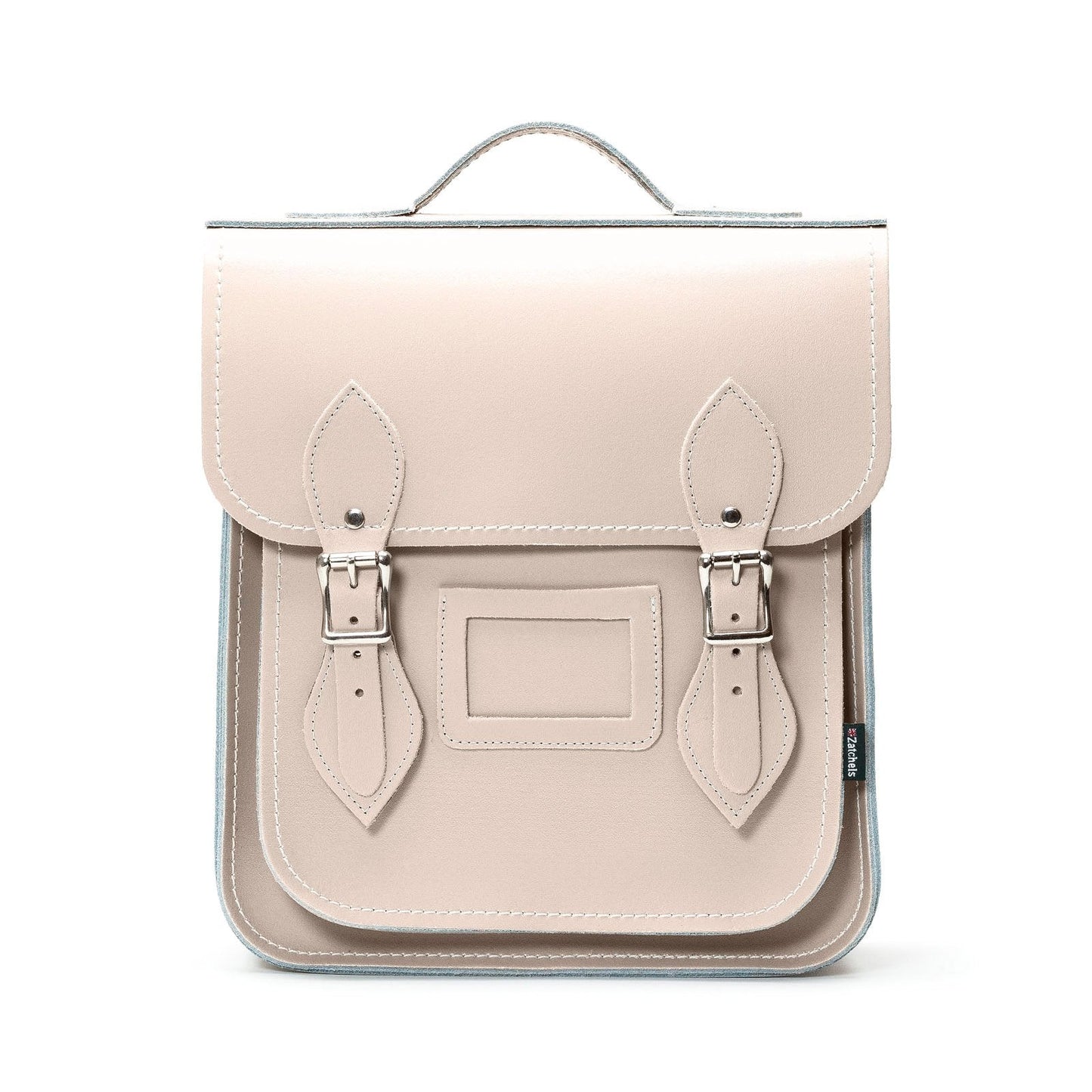 Handmade Leather City Backpack - Iced Coffee