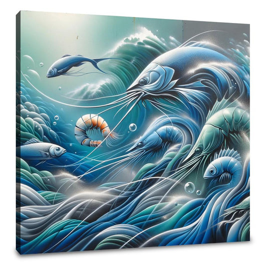 Whispering Waves Canvas
