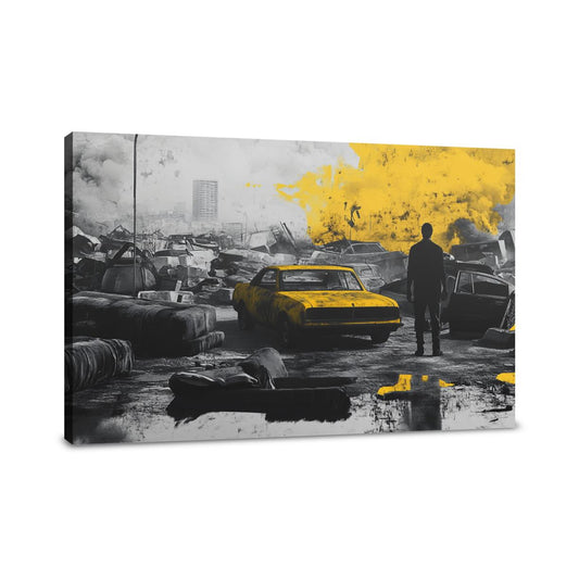 Absurd Silhouettes Canvas