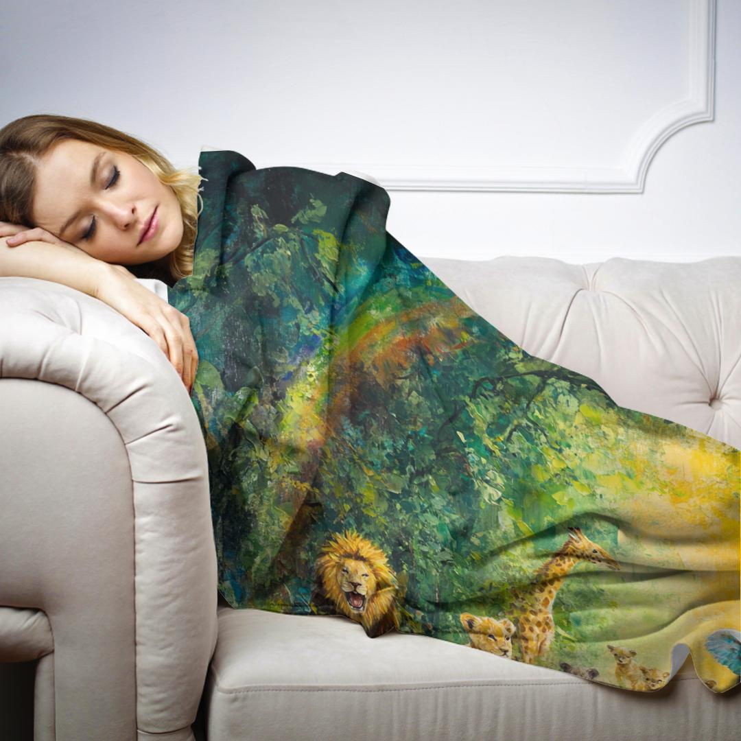 Jungle Playtime Blanket
