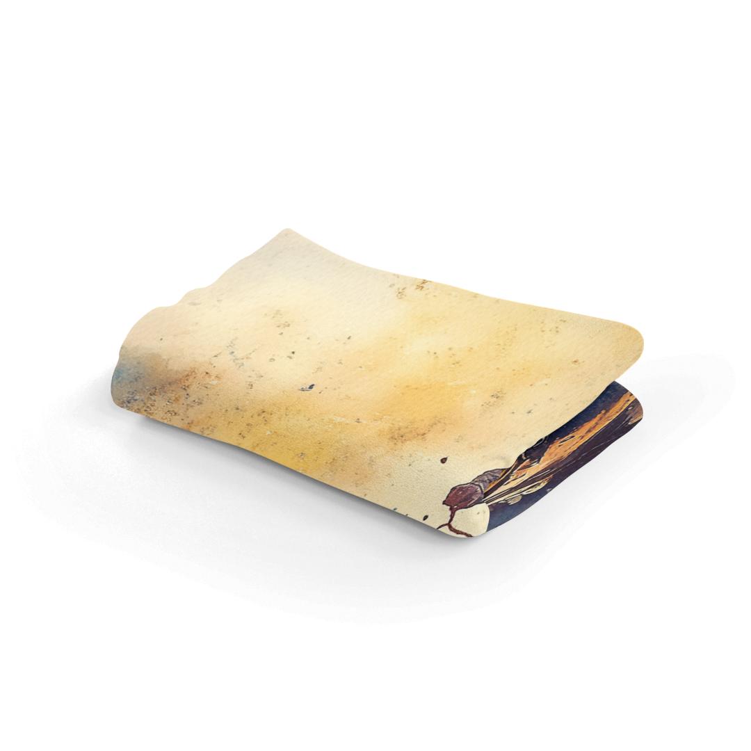 Cowboy Lasso Sunset Blanket