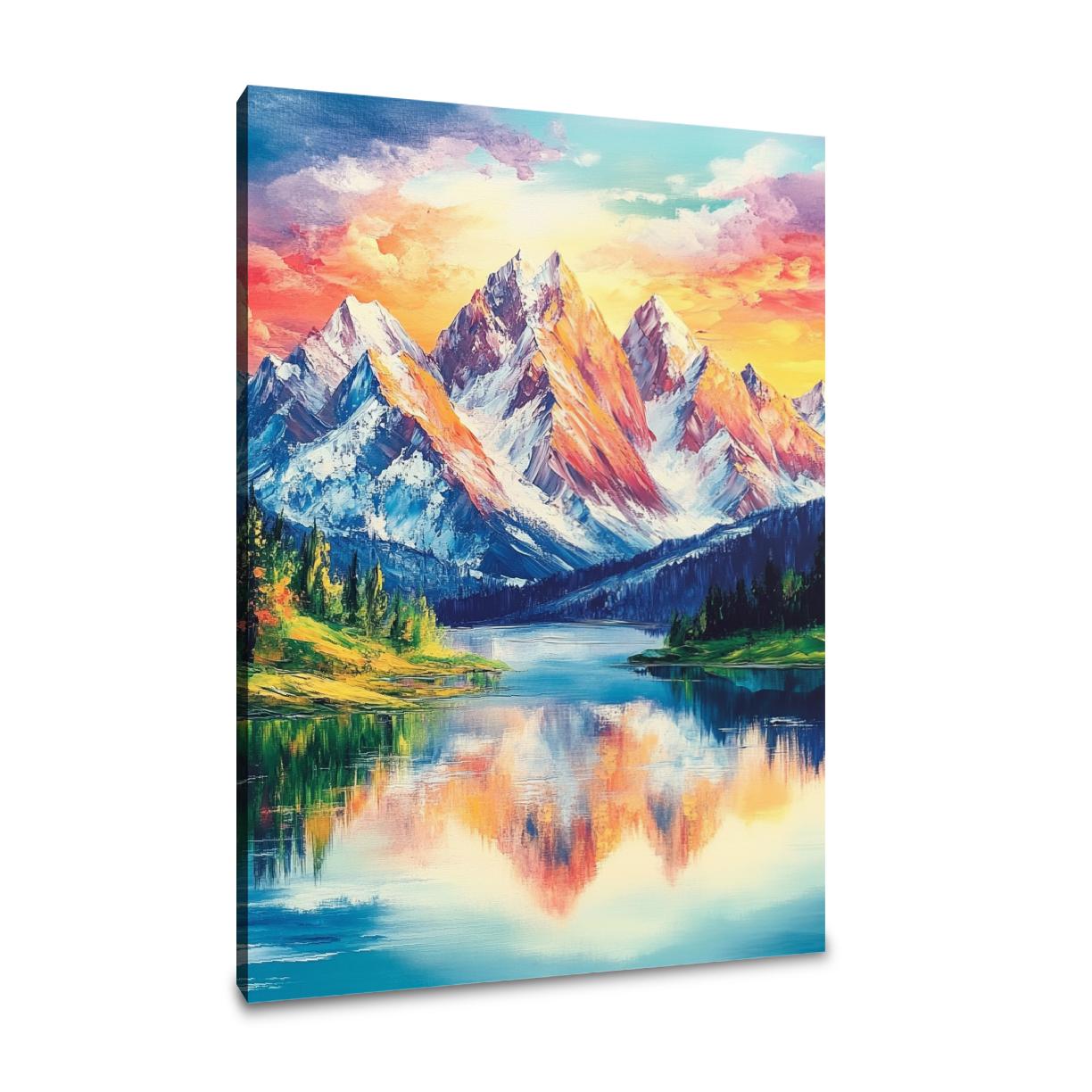 Alpine Sunset Canvas