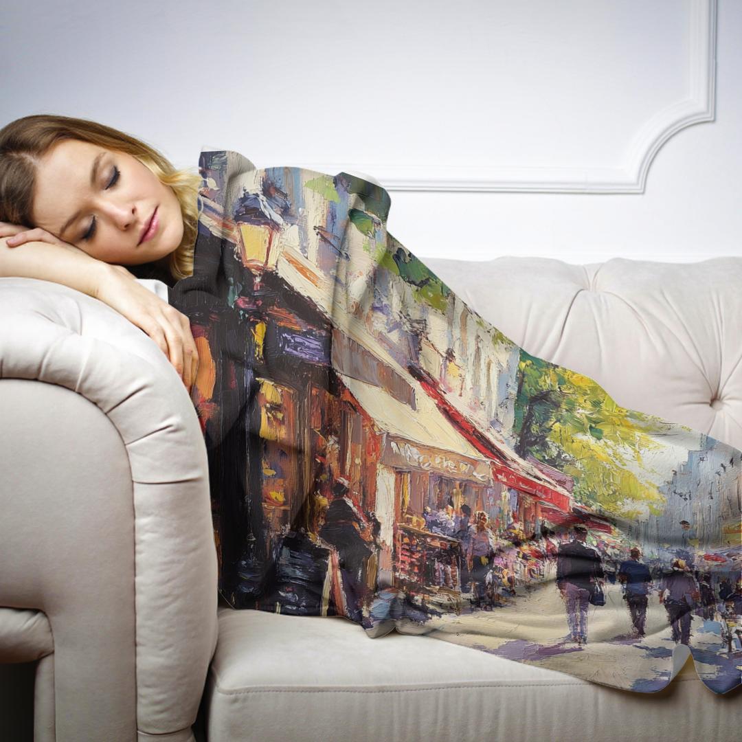 Rue d'Alsace-Lorraine Blanket