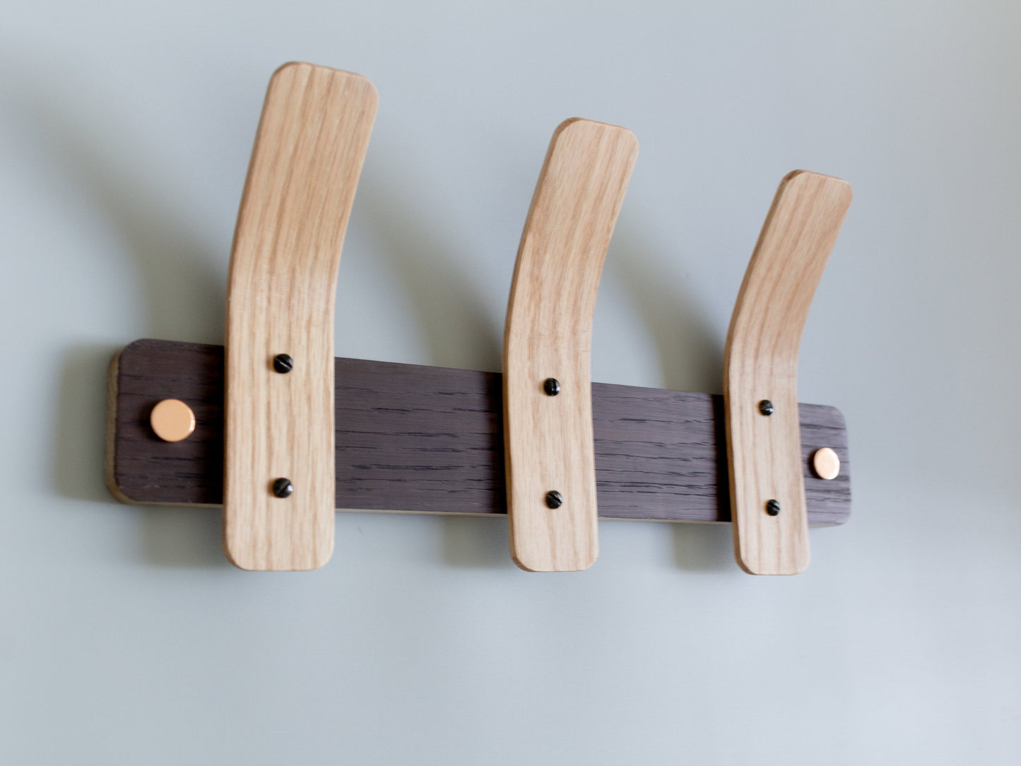 Oak Coat Rack | BL Tordu Silver
