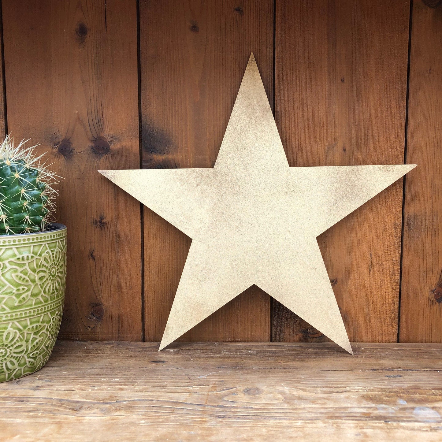 12" and 5" Gold Fat Font Metal Letters.