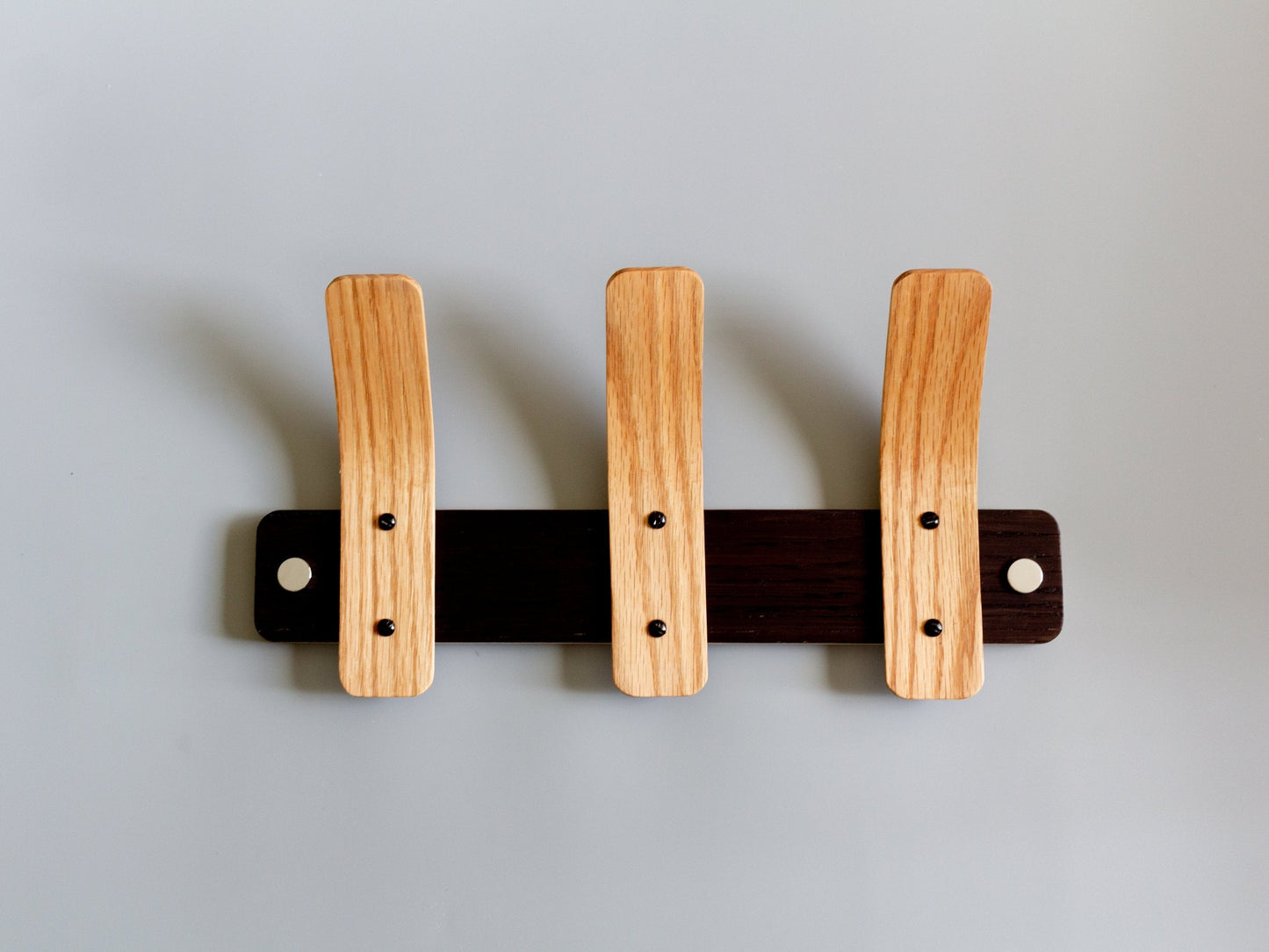 Oak Coat Rack | BL Tordu Silver