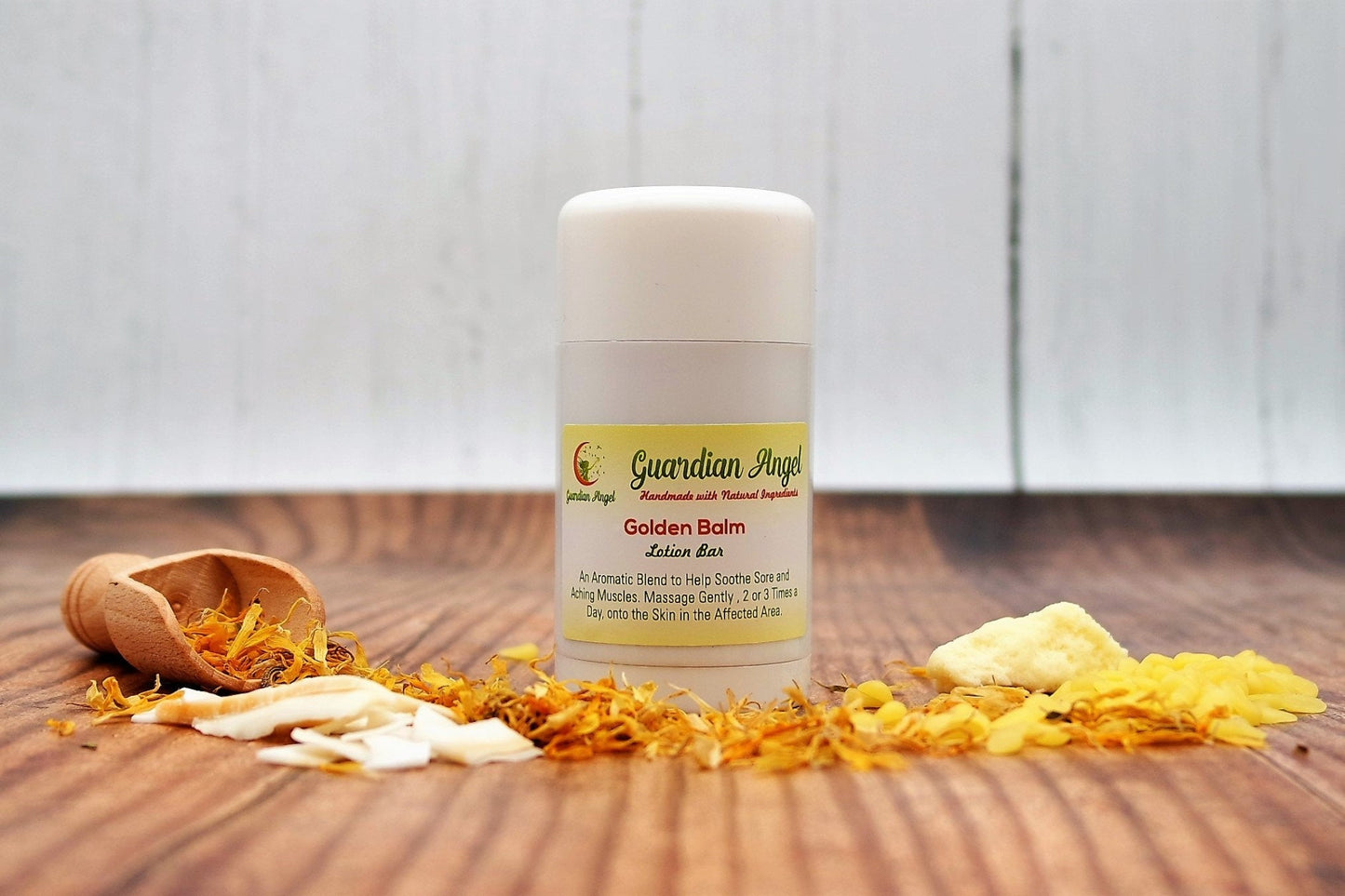 Golden Balm Pain Relief Bar-Colds and Fever, Head, Muscle and Joint Pain,