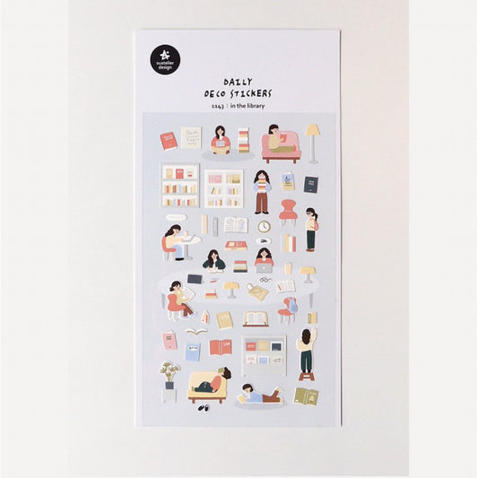 Suatelier | In the library