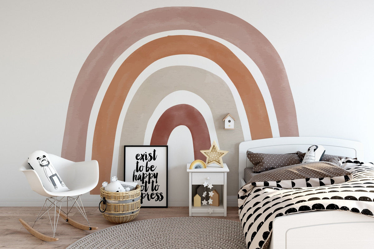 Watercolour Rainbow Decal