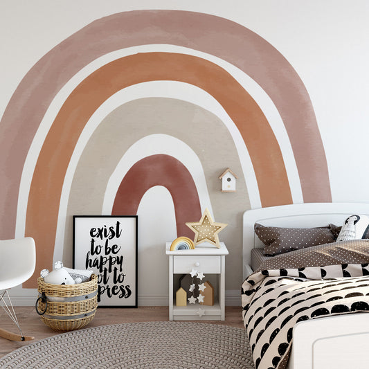 Watercolour Rainbow Decal