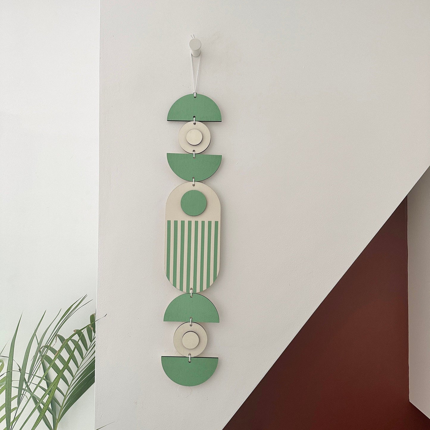 Bright Pastel Wall Hangings - Geometric Artwork - Colourful Home Decor