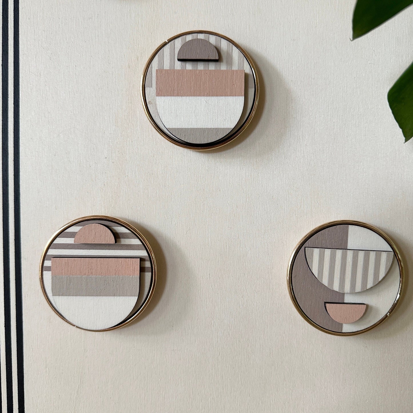 Modern Geometric Fridge Magnet - Colourful Magnets - Mid-century Modern Decor - Fridge Magnet Art - Modern Art Magnet - Set of 6 Magnets