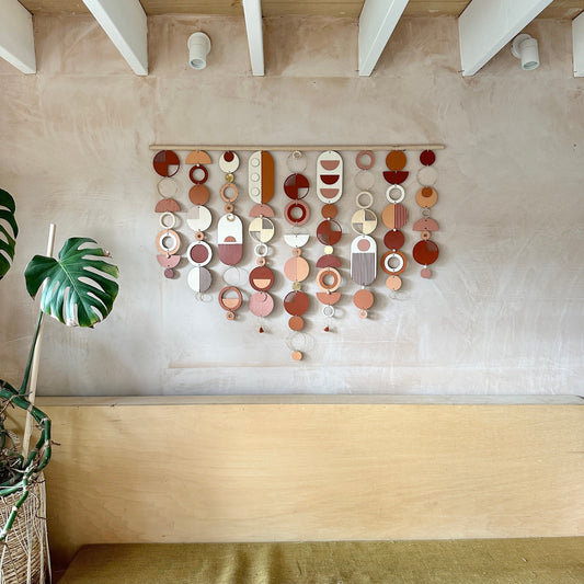 Rich Modern Wall Art - Wood Wall Hanging - Home Decor - Large Centre Piece Art - Statement Wall Art