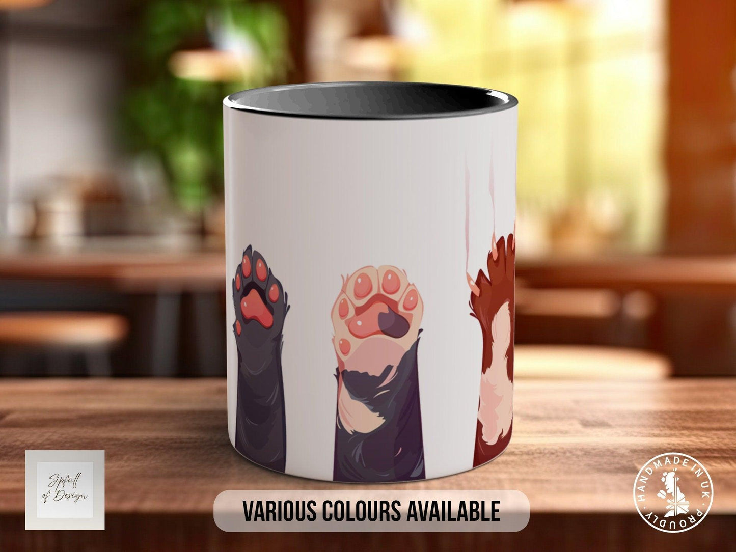 Cute Cat Paws Mug