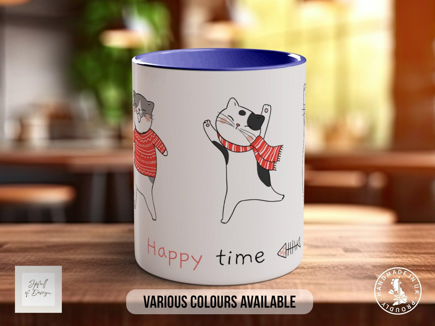 Cute Dancing Cats Mug