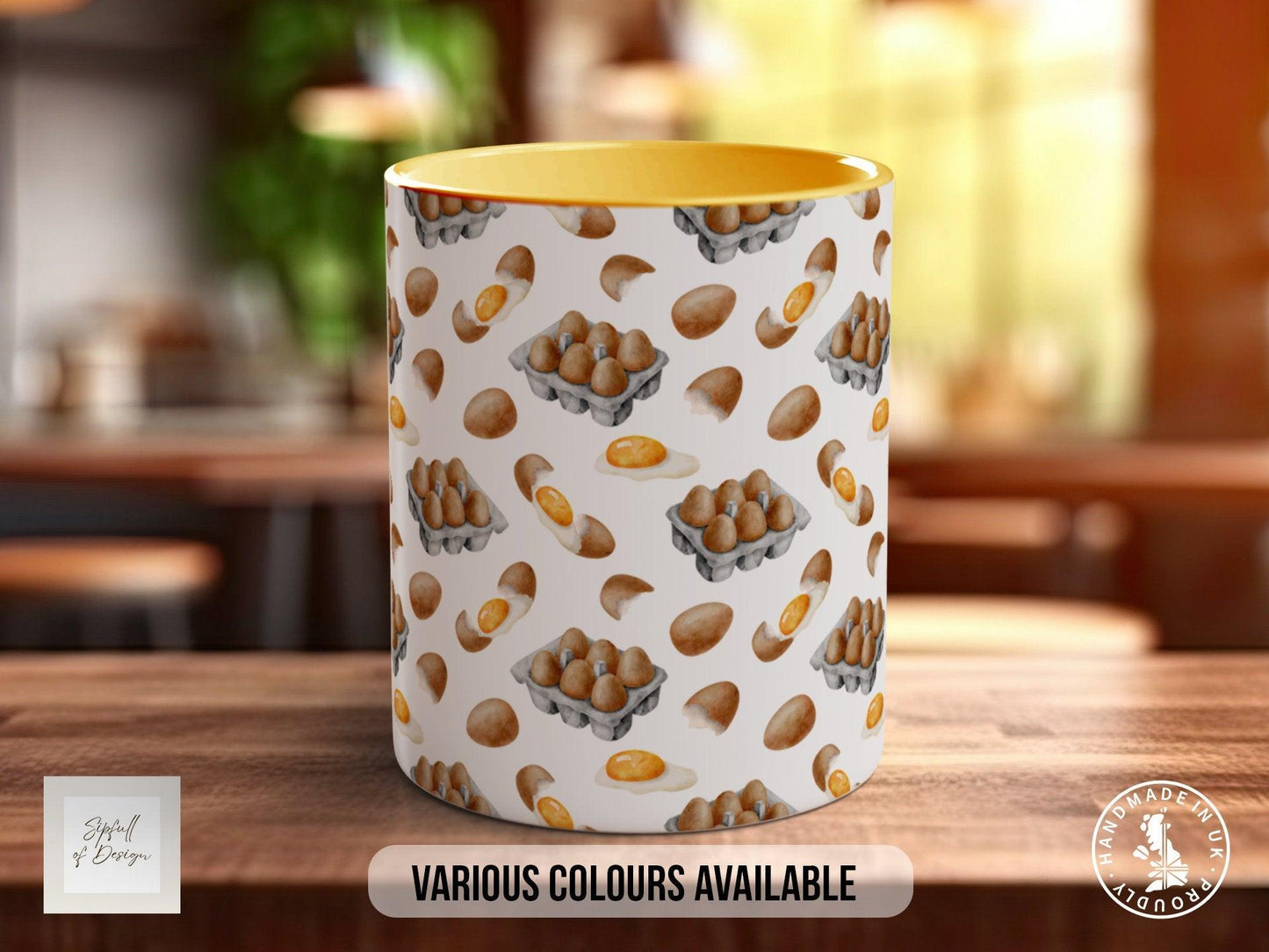 Baking Pattern Mug – Design I (Full Wrap)