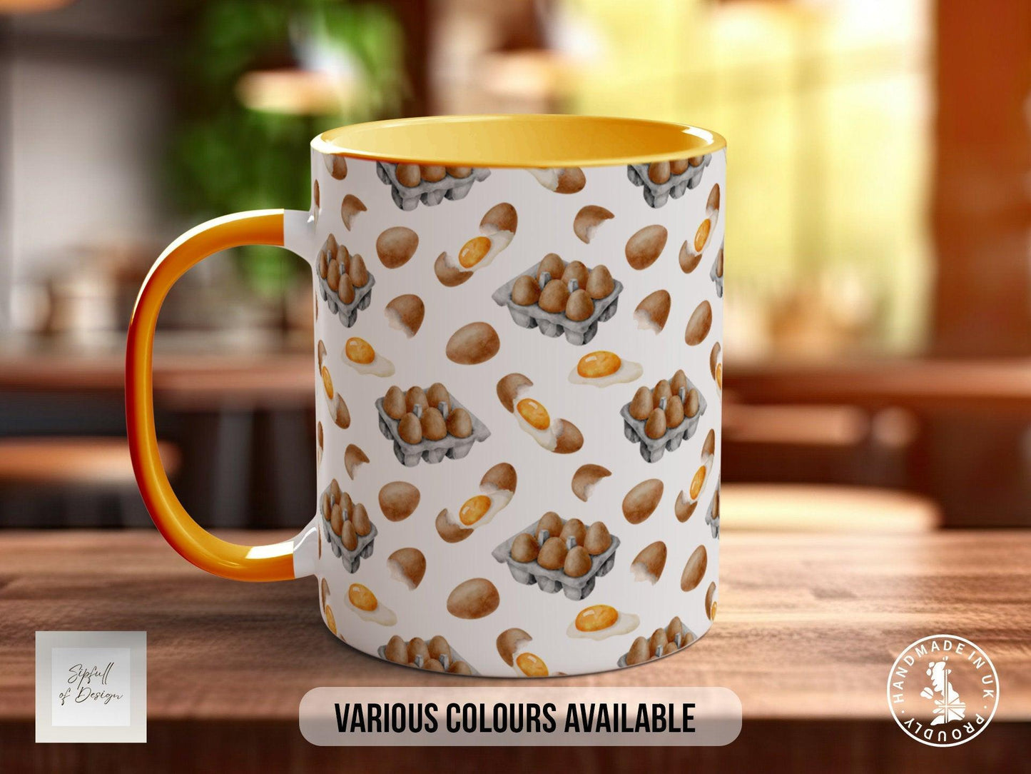 Baking Pattern Mug – Design I (Full Wrap)