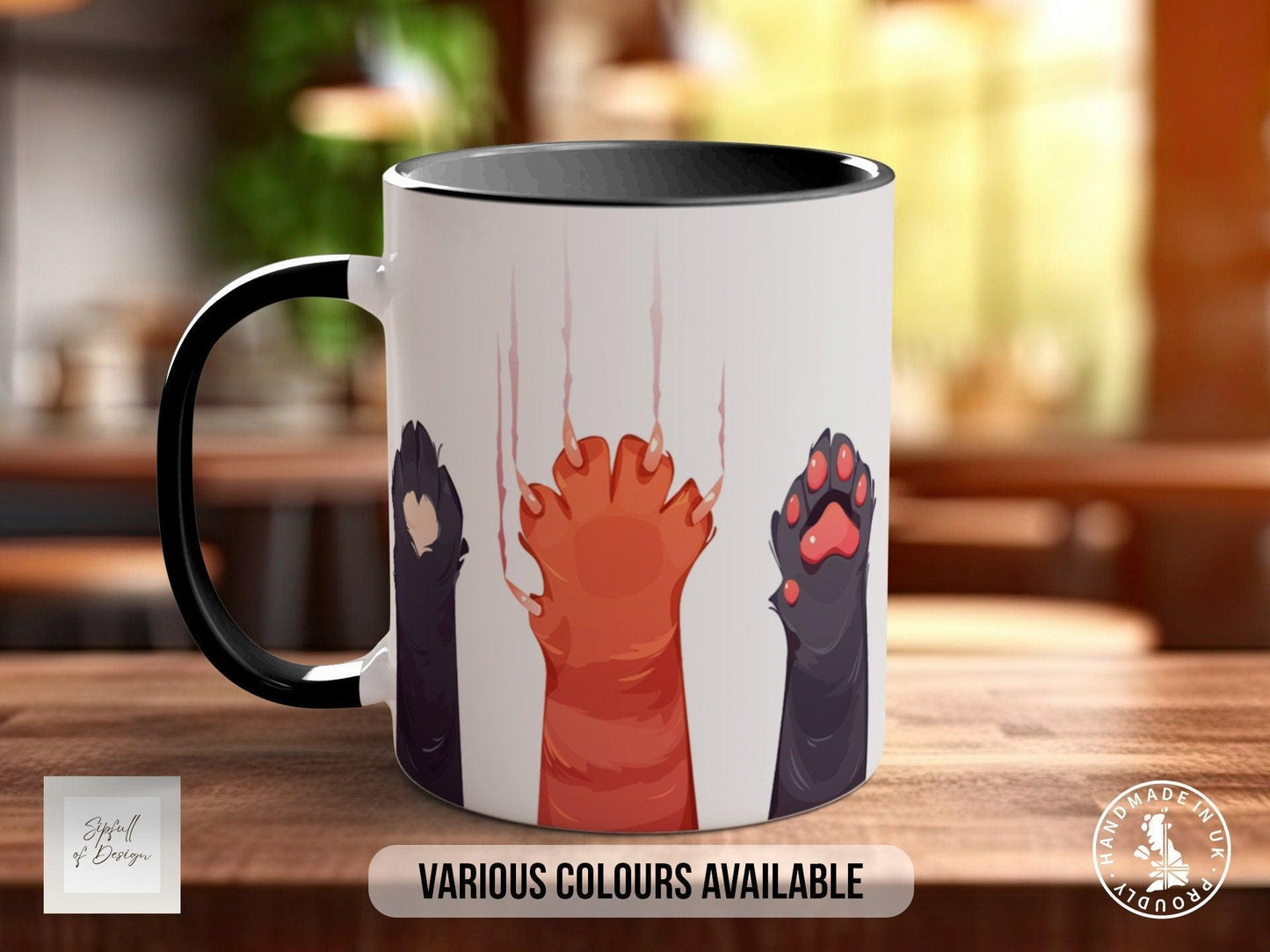 Cute Cat Paws Mug