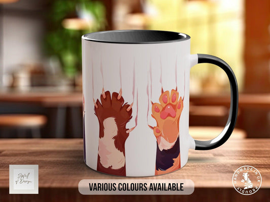 Cute Cat Paws Mug