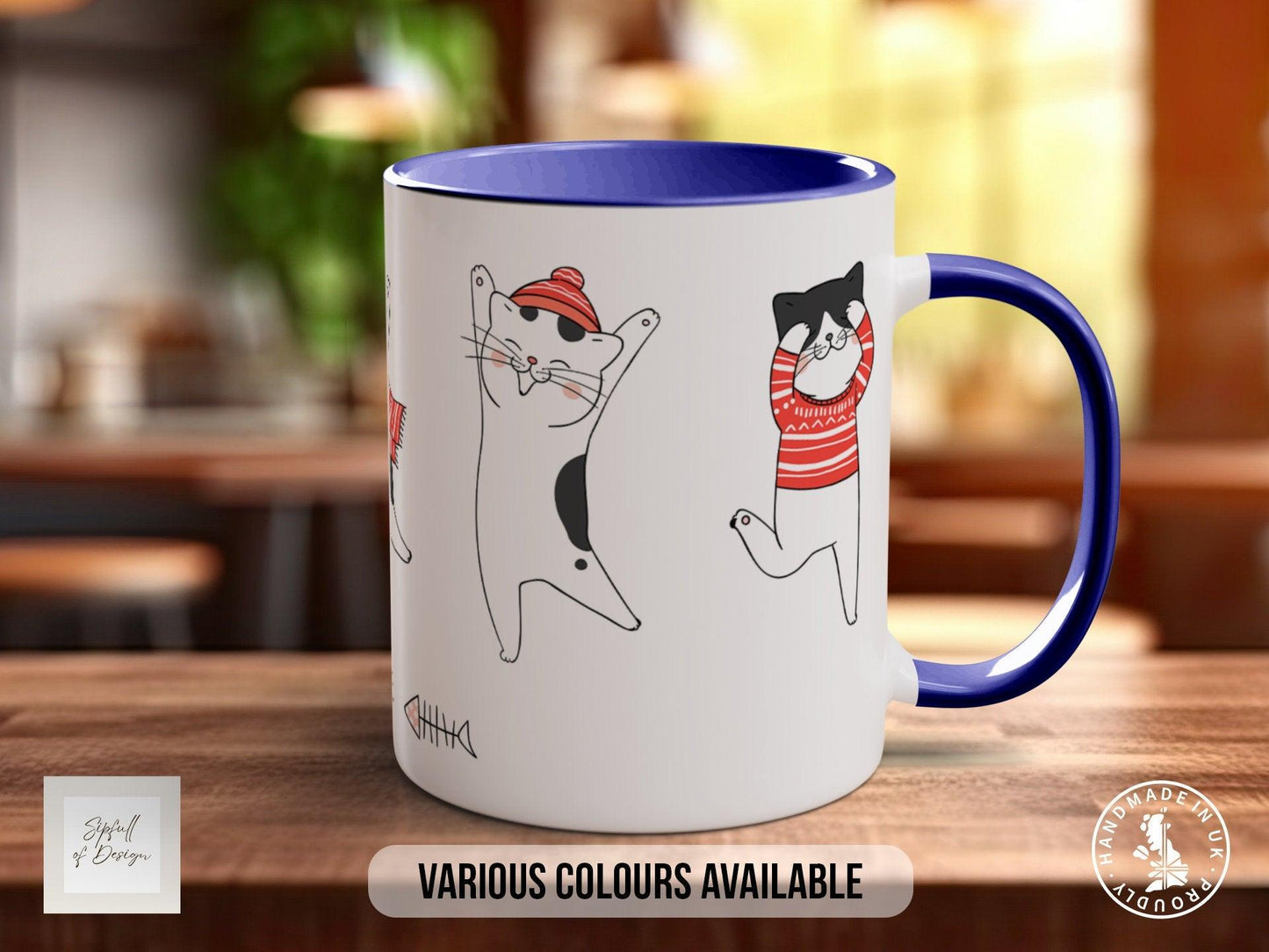 Cute Dancing Cats Mug
